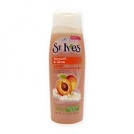 St Ives Body Wash - Smooth & Glow Apricot Exfoliating 400ml